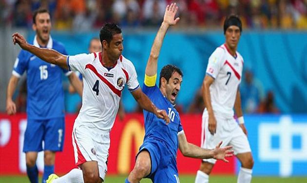 كوستاريكا واليونان 